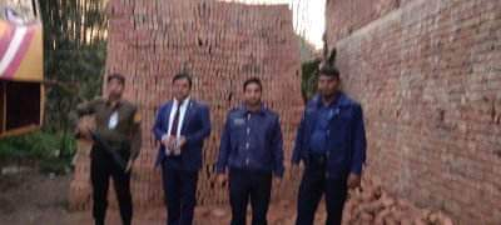 নিম্নমানের ইটের উপর উপজেলা নির্বাহী কর্মকর্তার ভ্রাম্যমাণ অভিযান