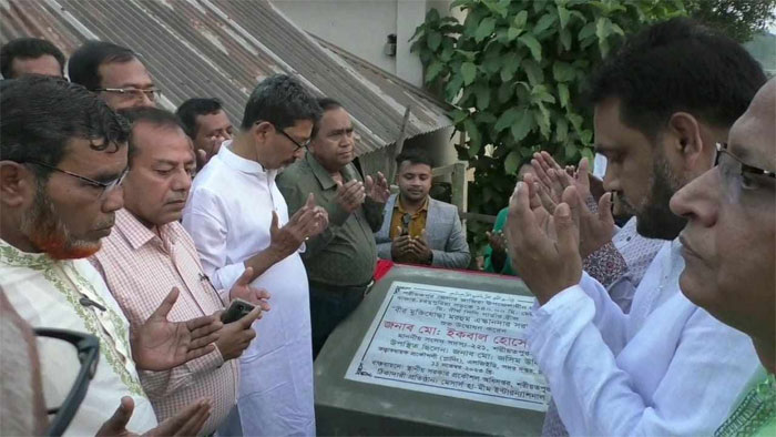 শরীয়তপুর এলজিইডি’র ৪’টি ব্রিজ উদ্বোধন করলে ইকবাল হোসেন অপু এমপি
