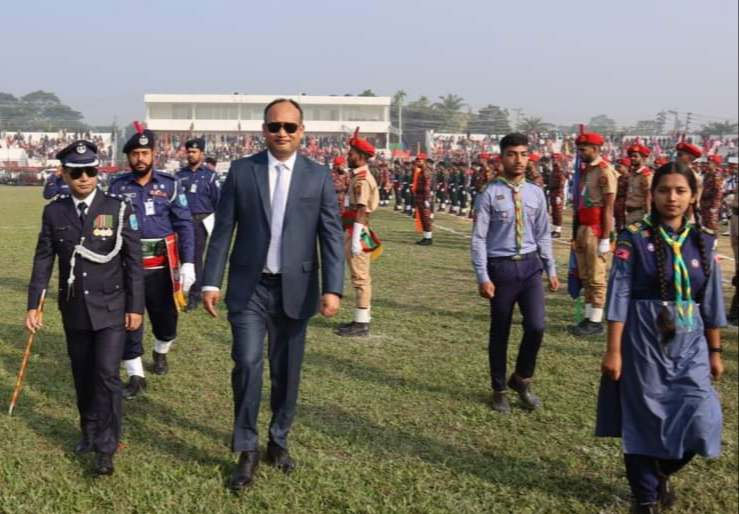শরীয়তপুর ব্যাপক আয়োজনের মধ্য দিয়ে মহান বিজয় দিবস উদযাপন