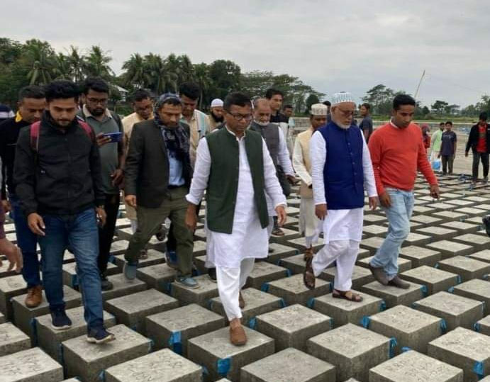সারাদেশে নদীভাঙন রোধে কাজ করছে সরকার : এনামুল হক শামীম