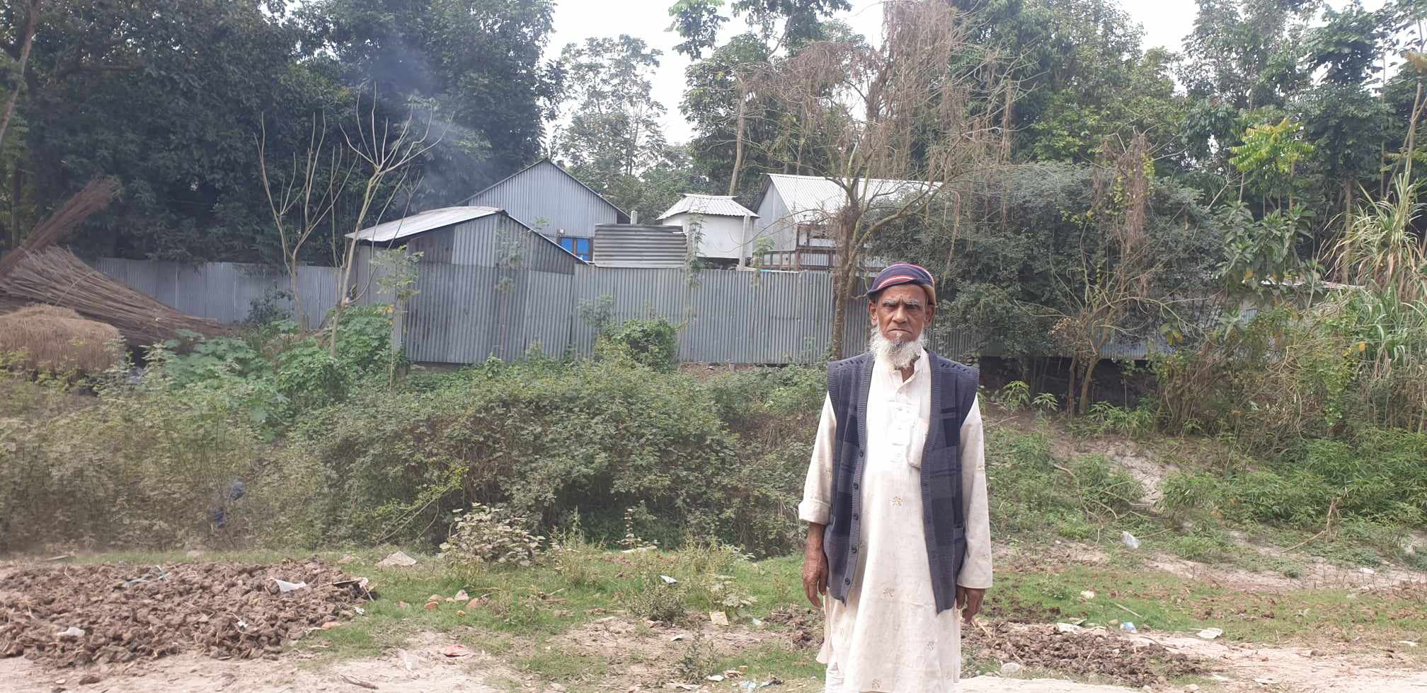 ভেদরগঞ্জের তারাবুনিয়ায় বৃদ্ধের জমি দখল চেষ্টার অভিযোগ