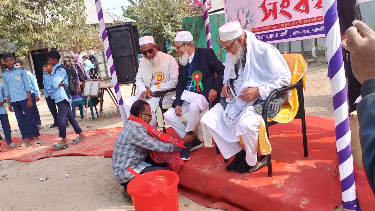 জাজিরায় ব্যতিক্রমধর্মী আয়োজনে মির্জা হযরত আলী হাই স্কুলের বার্ষিক ক্রীড়া অনুষ্ঠান
