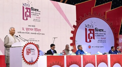 শ্রমিক উন্নয়ন ছাড়া ‘নতুন বাংলাদেশ’ অসম্ভব: প্রধান উপদেষ্টা ইউনূস