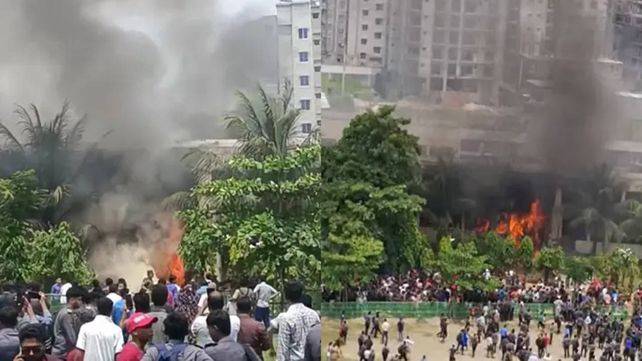 উত্তরায় বিমানবাহিনীর প্রশিক্ষণ যুদ্ধবিমান বিধ্বস্ত: সামাজিকমাধ্যমে ভিডিও ছড়িয়ে পড়েছে, হতাহতের আশঙ্কা