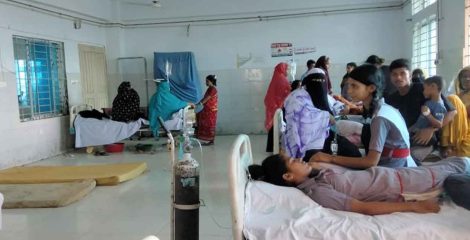 গোপালগঞ্জে ক্লাস চলাকালীন কীটনাশকের গন্ধে অসুস্থ ২০ শিক্ষার্থী