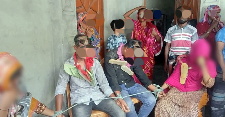 গাইবান্ধায় রাতে অনৈতিক সম্পর্কের অভিযোগে দুই যুবকসহ চারজন আটক
