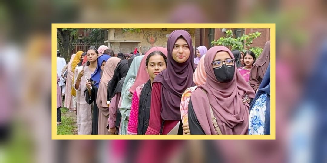 উৎসবমুখর পরিবেশে শান্তিপূর্ণভাবে চলছে ঢাবির ডাকসু ভোটগ্রহণ