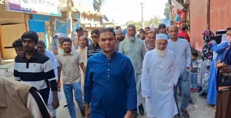 ভেদরগঞ্জে দিনভর গণসংযোগে ব্যস্ত অপু আহাম্মেদ | ভোটার–নেতাকর্মীদের সঙ্গে কুশল বিনিময়ে উচ্ছ্বাস