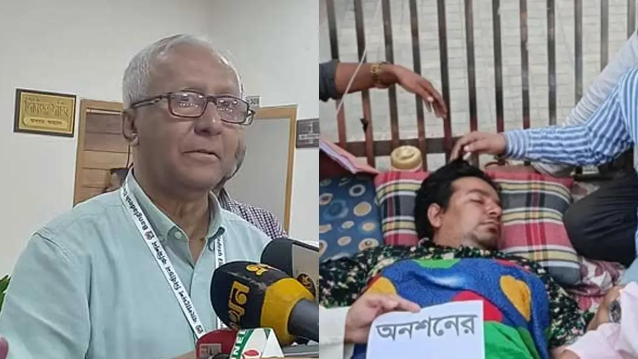 দল নিবন্ধনের দাবিতে অনশনে তারেক, ইসি সচিবের পরামর্শ: “আপিল করুন, অনশন ভাঙুন”