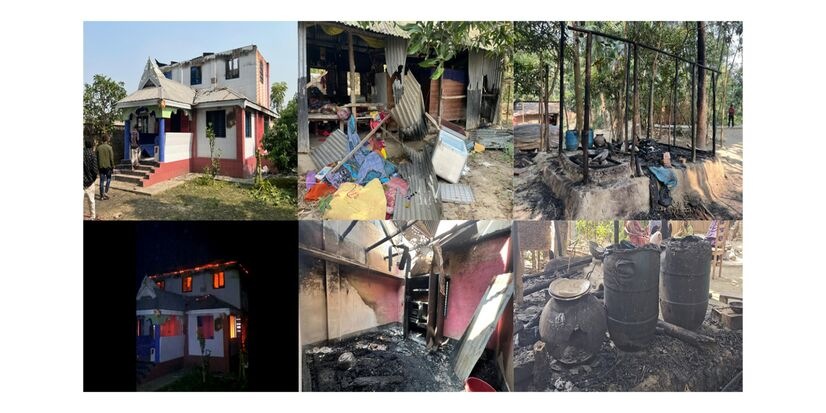 বিএনপিতে যোগদানের ‘শাস্তি’: শরীয়তপুরে ইউপি চেয়ারম্যানের বাড়িতে অগ্নিসংযোগ ও লুটপাট