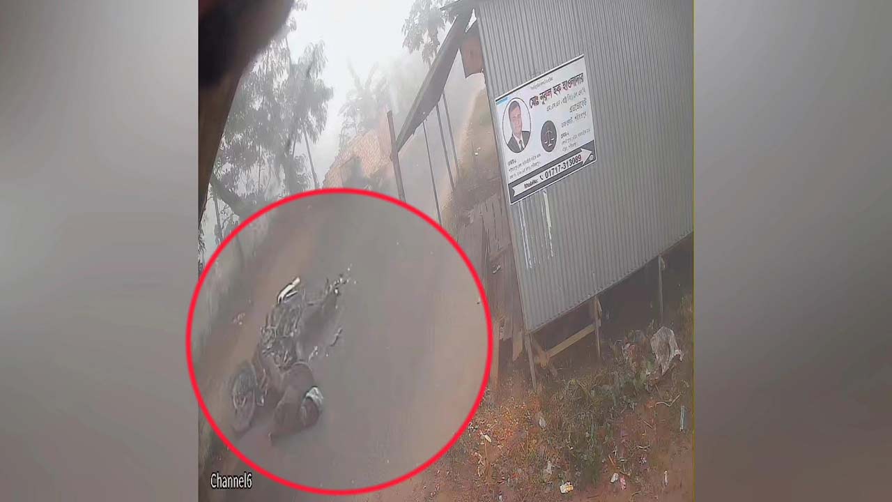 নড়িয়ায় ওভারটেক করতে গিয়ে ট্রাকের চাকায় পিষ্ট ফল ব্যবসায়ী