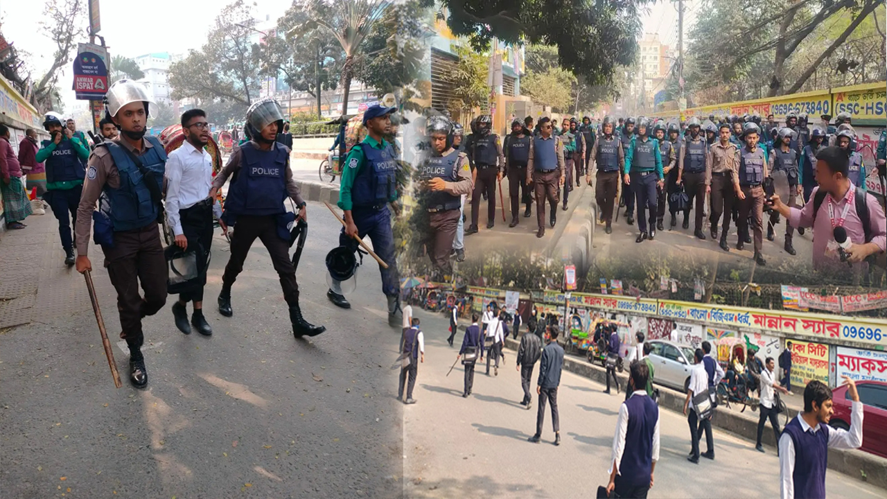 সায়েন্সল্যাবে ঢাকা-আইডিয়াল কলেজ সংঘর্ষ: শান্তিচুক্তি ভেস্তে রণক্ষেত্র মিরপুর রোড
