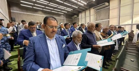 শরীয়তপুর-২ আসনের সংসদ সদস্য হিসেবে শপথ নিলেন শফিকুর রহমান কিরন
