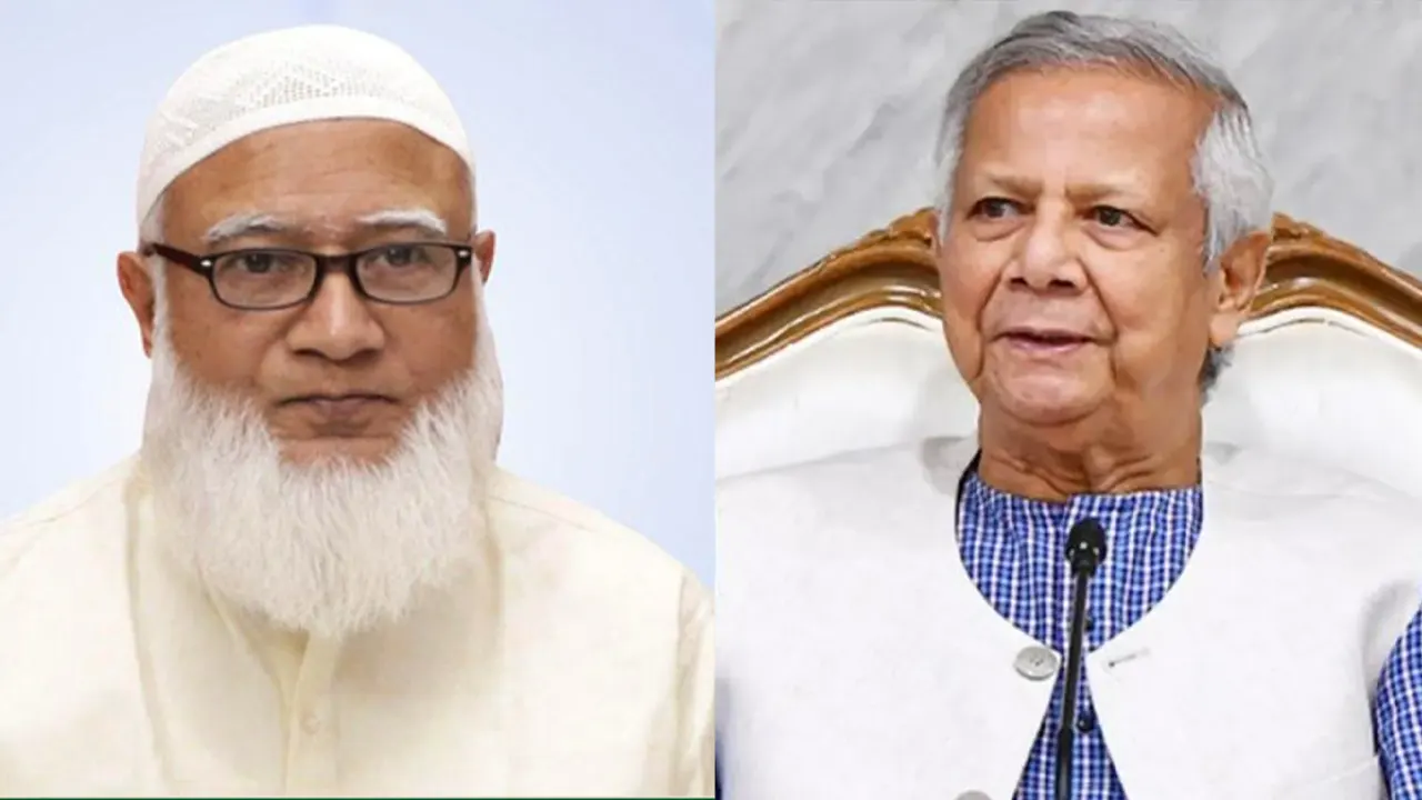 জামায়াত আমিরের রাজনৈতিক শিষ্টাচারের প্রশংসা করে প্রধান উপদেষ্টার অভিনন্দন