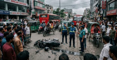 যশোরে মোটরসাইকেল-পিকআপ সংঘর্ষে কিশোরীসহ দুইজন নিহত, হাসপাতালে নেওয়ার পথে মৃত্যু