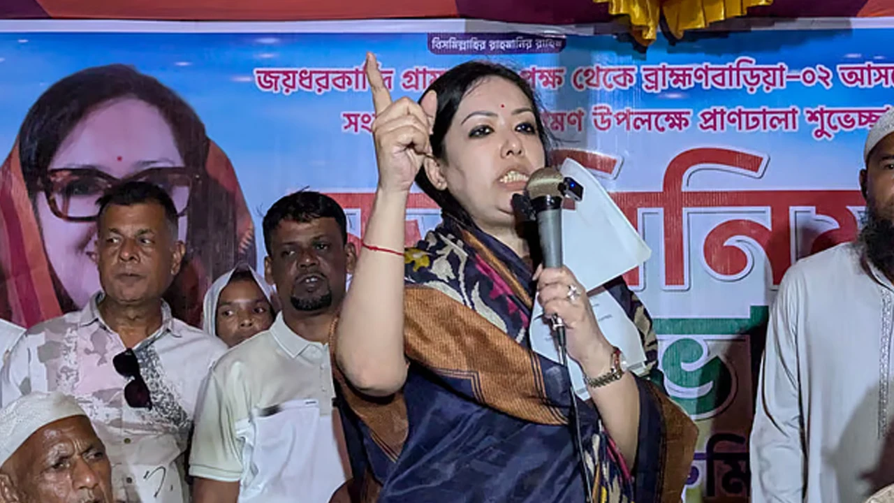 ব্রাহ্মণবাড়িয়ায় ঘাস খাওয়াতেও চাঁদা দিতে হয়: রুমিন ফারহানা