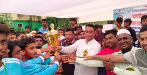 মাদকমুক্ত সমাজ গঠনে ক্রীড়াই হাতিয়ার: আংগারিয়ায় ফুটবল টুর্নামেন্টের ফাইনাল অনুষ্ঠিত