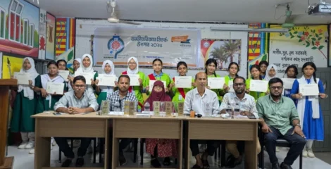 শরীয়তপুরে জাতীয় বিজ্ঞান বিতর্ক উৎসবে চ্যাম্পিয়ন মজিদ জরিনা ফাউন্ডেশন