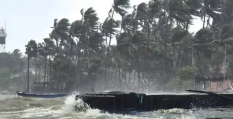 ভারতের অন্ধ্রপ্রদেশে ঘূর্ণিঝড় অর্ণব, বাতাসের গতি ১৪০ কিমি
