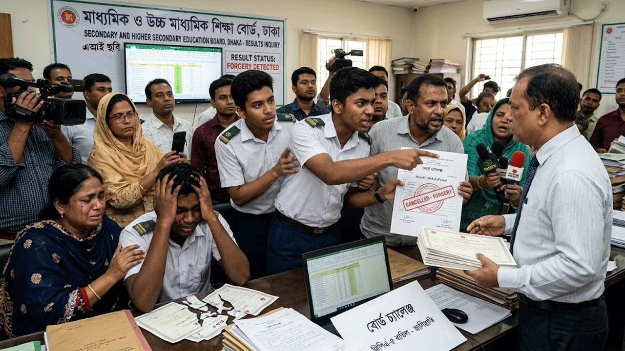 এসএসসিতে জিপিএ-৫ পাওয়া শিক্ষার্থীর পুনর্নিরীক্ষায় ফেল, নম্বর জালিয়াতির অভিযোগ