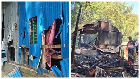 মাদারীপুরে মসজিদ কমিটি নিয়ে বিরোধ, শতাধিক বাড়িতে হামলা-লুটপাট ও অগ্নিসংযোগের অভিযোগ