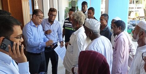 বিশ্বনাথে খাল খননে ৩৮ একর কৃষিজমি ক্ষতির আশঙ্কা, স্মারকলিপি