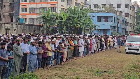 টুপটুপ রিসোর্টে আগুনে নিহত নাসরিন আক্তার মুক্তার দাফন সম্পন্ন